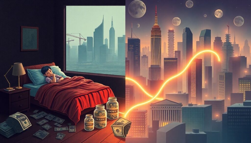 Психология денег: как убеждения о богатстве влияют на финансовые решения - иллюстрация