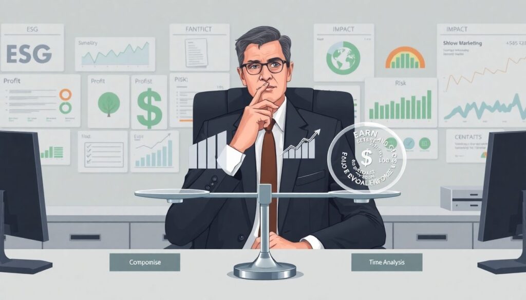 ESG-инвестиции: как зарабатывать и одновременно поддерживать устойчивое развитие - иллюстрация